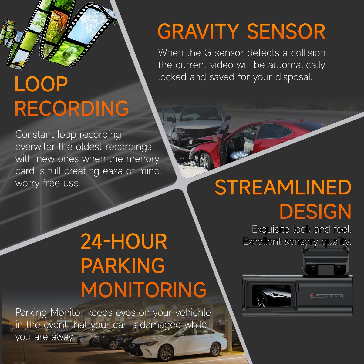 Car recorder with WIFI | Car Recorder |DASH CAM |CAR DVR Factory